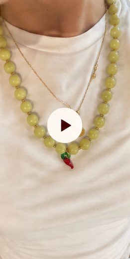 Collar creado con un kit JEWELSathome